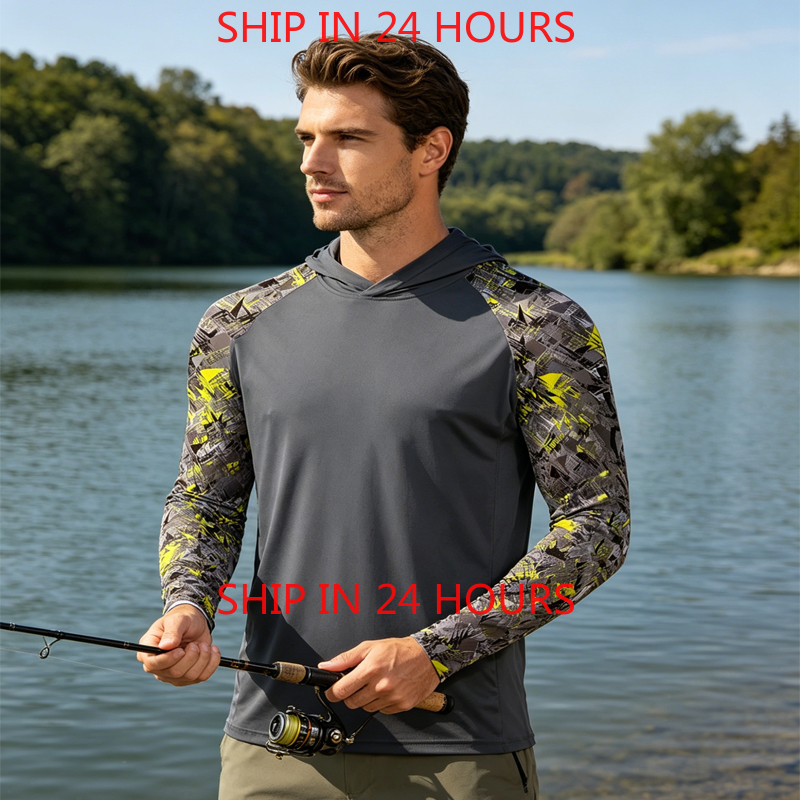 Fishing Hoodie - Fishing Clothing Performance Fishing Hoodie Uv