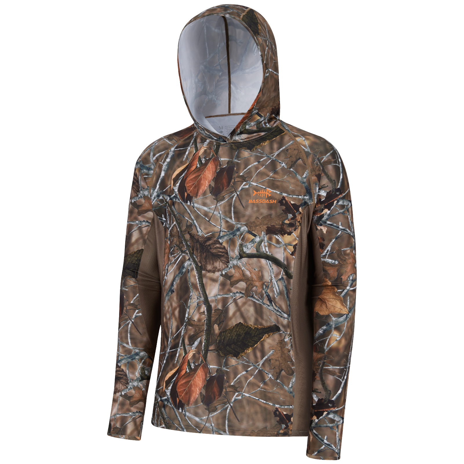 Fishing Hoodie - BASSDSASH Men's UPF 50+ Lightweight Hunting