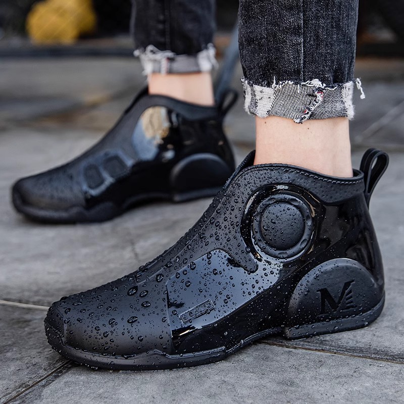 Fishing Boots - Men's High-quality Rain Shoes Summer Waterproof