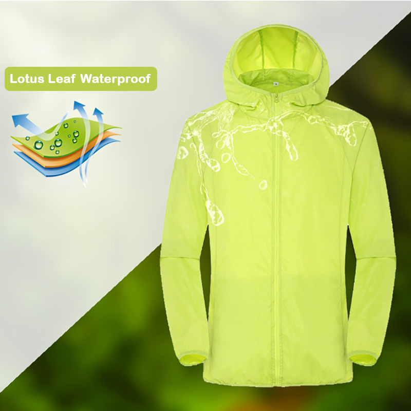 Camping Rain Jacket Men Women  – Fishing Rain Suit recenzja i cena