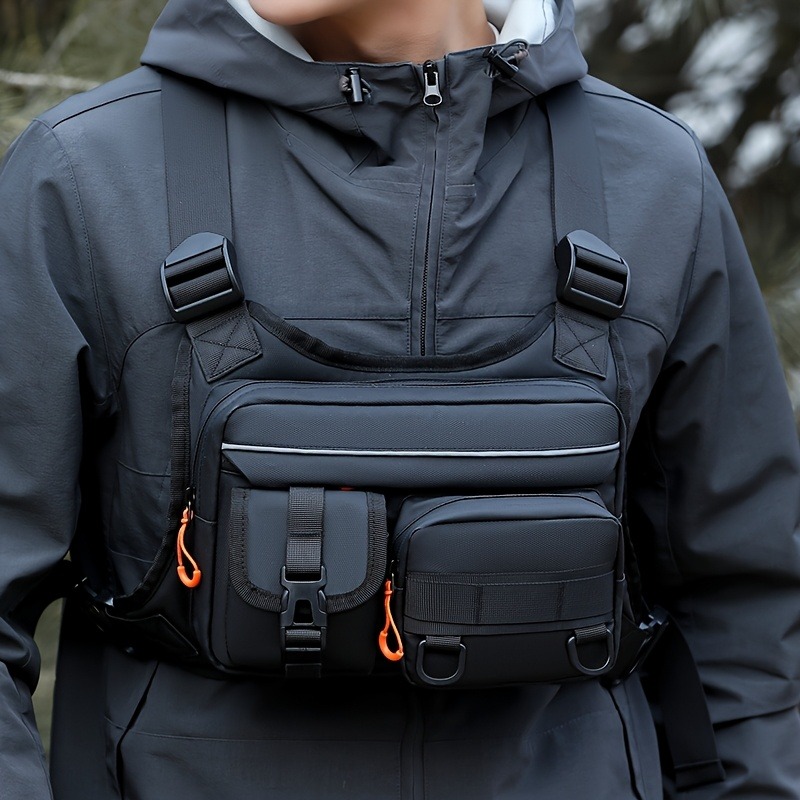 Men's Tactical Chest Bag, Runn – Fishing Vest recenzja i cena