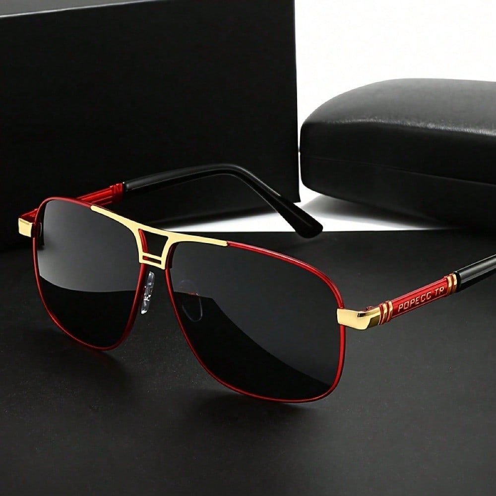 Large Metal Polarized Men And  – Fishing Sunglasses Polarized recenzja i cena