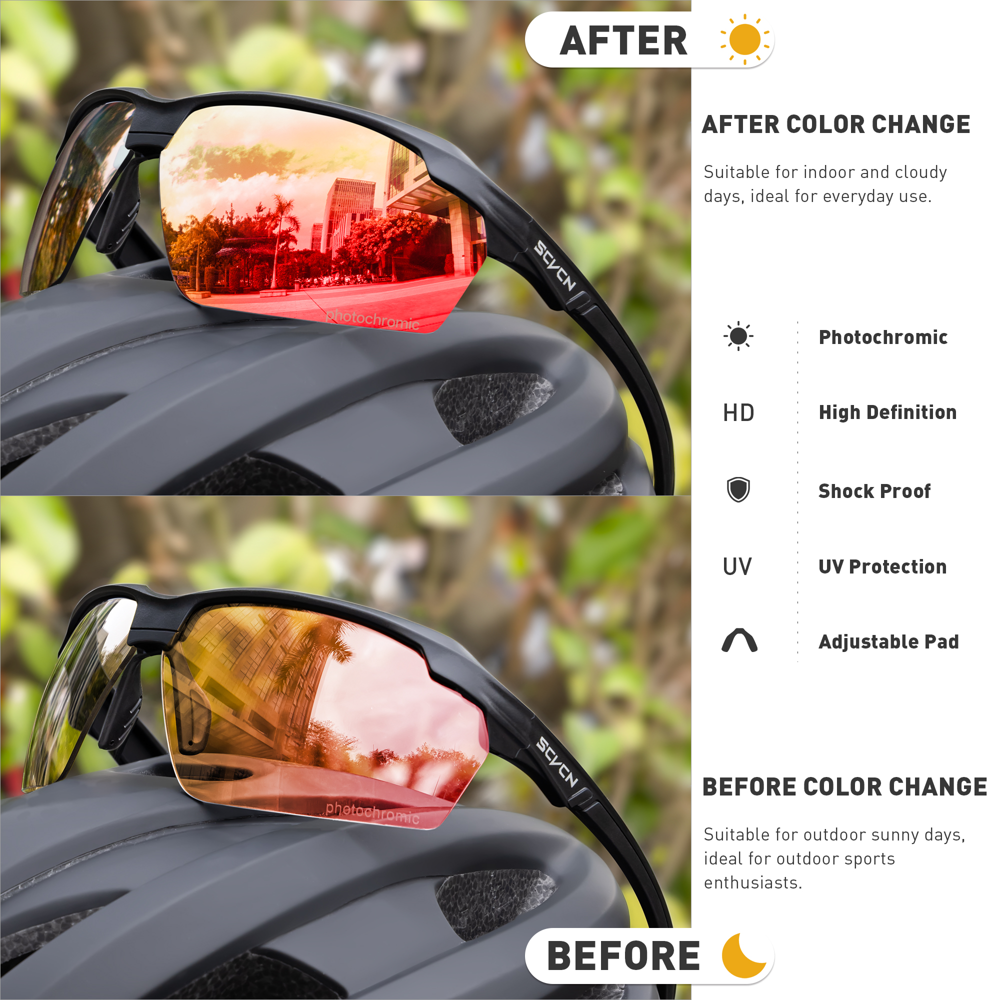 SCVCN Camping Goggles Women Sp – Fishing Sunglasses Polarized recenzja i cena