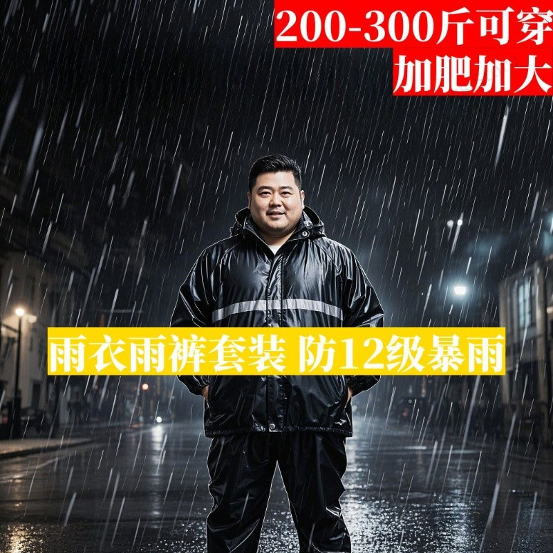 Plus Size Rain Suit Separate M – Fishing Rain Suit recenzja i cena