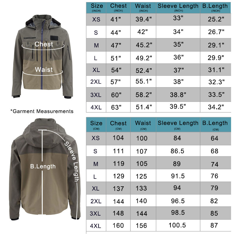 Fishing Wading Jackets 4-Ply B – Fishing Jacket Waterproof recenzja i cena