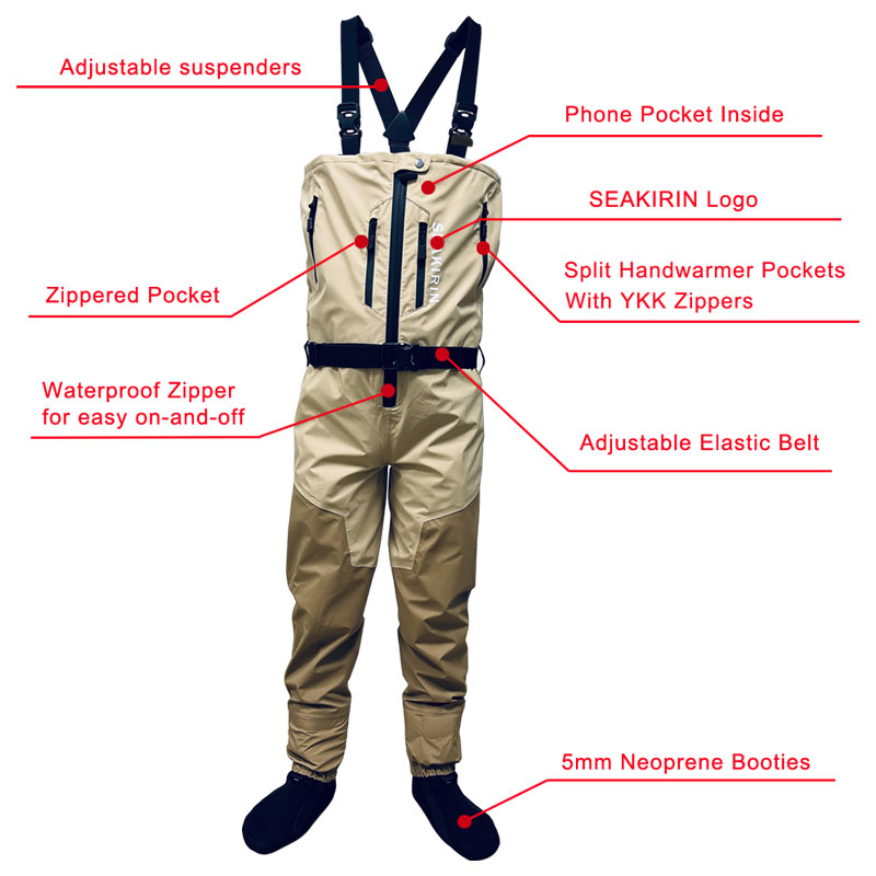 Zip-front Breathable Stout Che – Fishing Waders recenzja i cena
