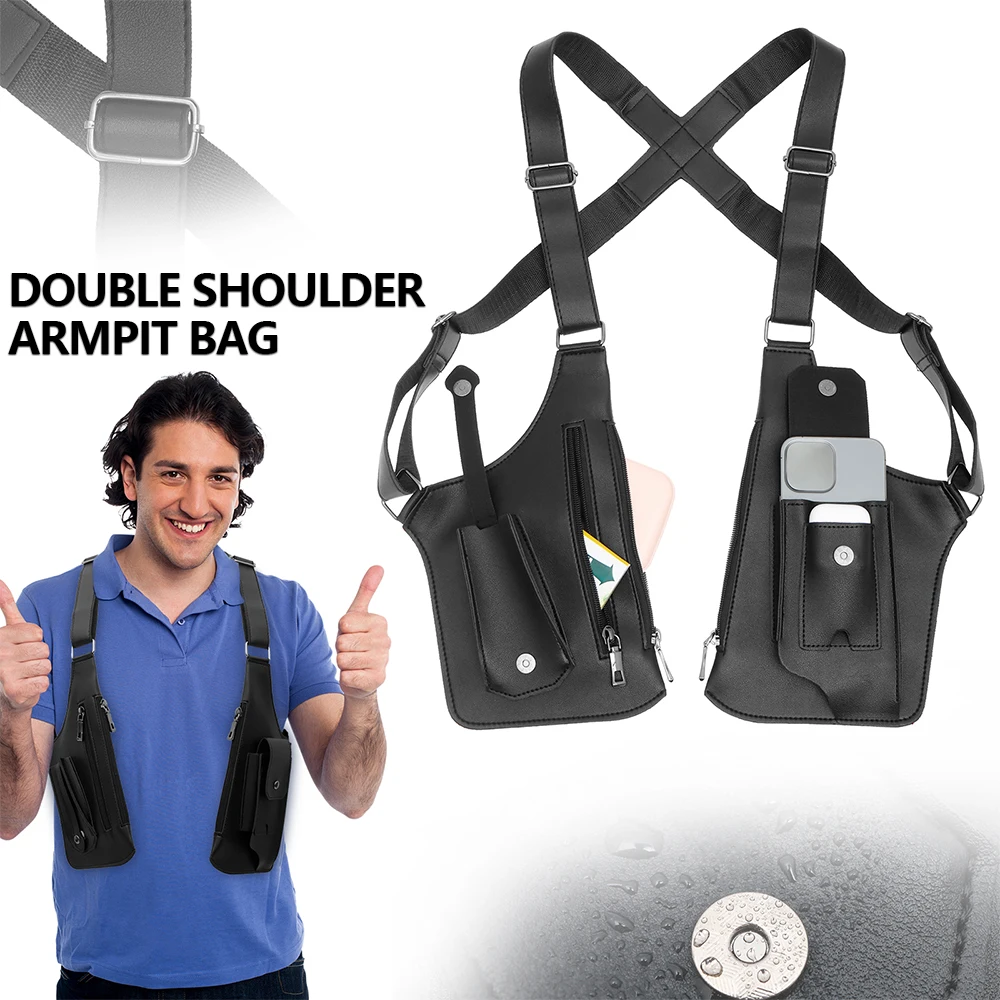 Underarm Anti Theft Bag PU Dou – Fishing Bag Waterproof recenzja i cena