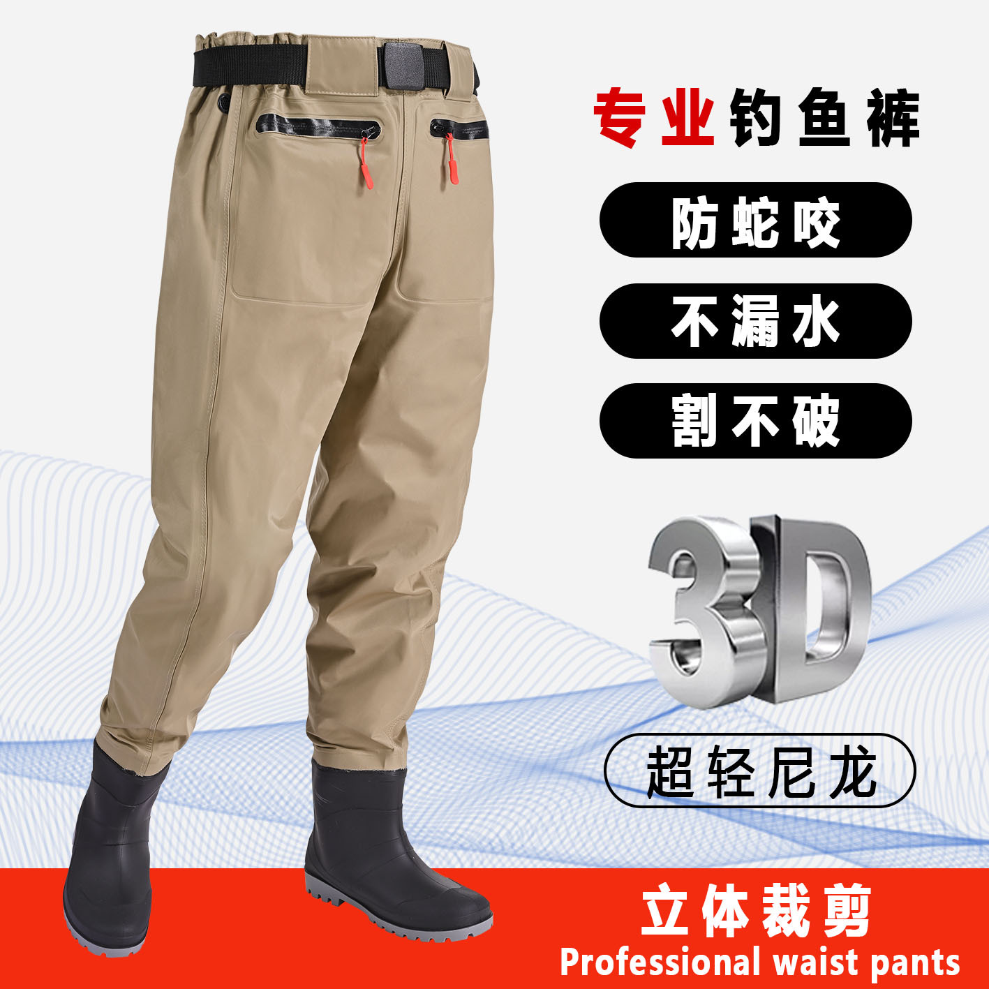 Men's Waterproof Fishing Wadin – Fishing Waders recenzja i cena