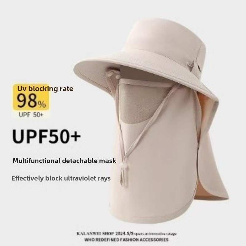 Full Coverage Sun Hat with Fac – Fishing Mask Sun Protection recenzja i cena