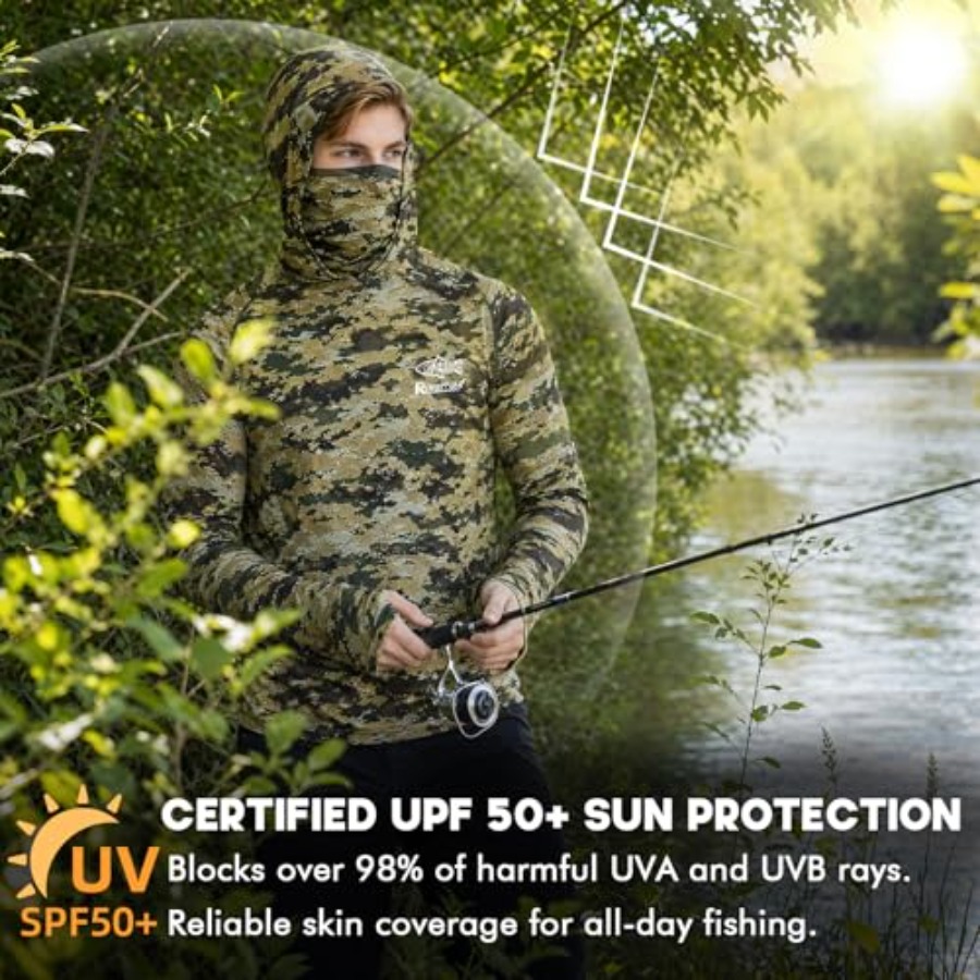 UPF 50+ Fishing Hoodie with Ne – Fishing Hoodie recenzja i cena