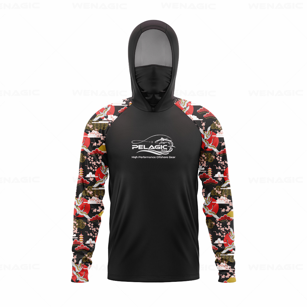 pelagic gear Men Hood Fishing  – Fishing Shirt Uv Protection recenzja i cena