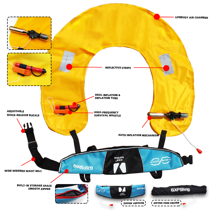 ZYZHE 1pc Fishing Belt Lifesav – Fishing Belt recenzja i cena