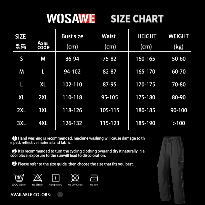 WOSAWE Motorcycle Rain Pants R – Fishing Rain Suit recenzja i cena