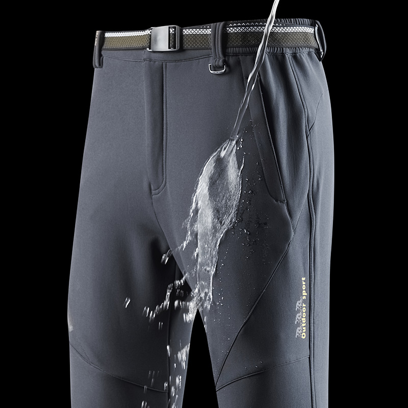 Men's Hiking Pants Softshell O – Fishing Pants Waterproof recenzja i cena