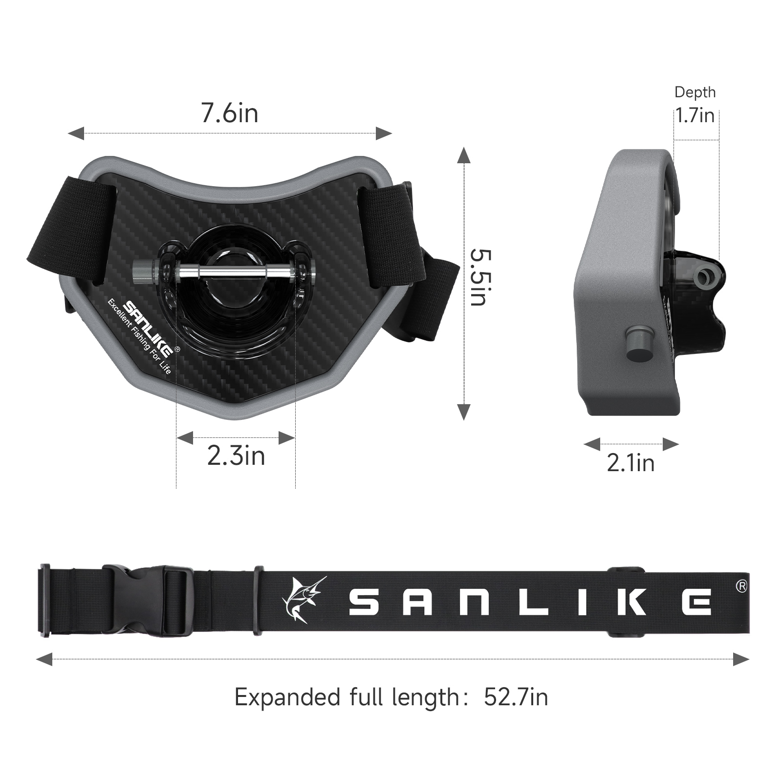 SANLIKE Fishing Fighting Belt  – Fishing Belt recenzja i cena