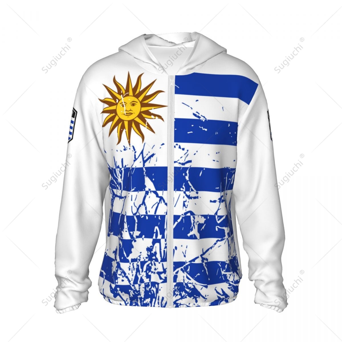 Uruguay Flag Sun Protection Ho – Fishing Hoodie recenzja i cena