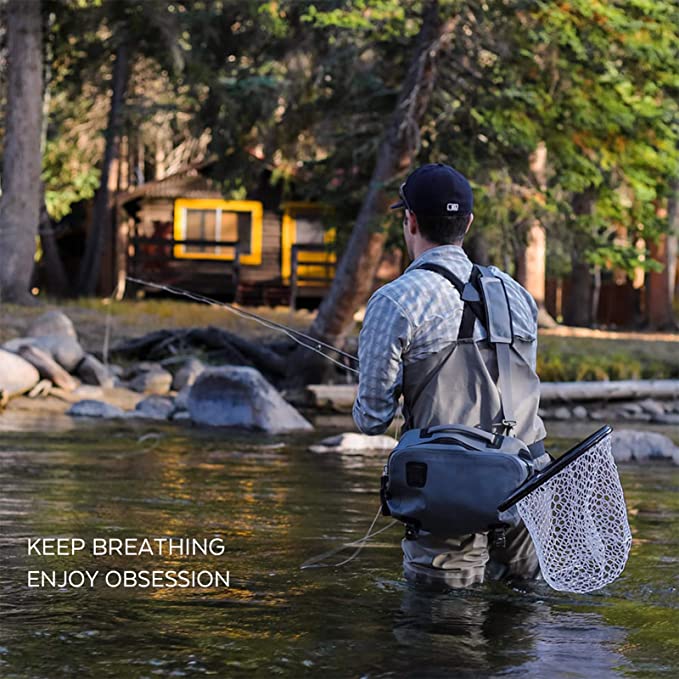 Men's Fly Fishing Waders Three – Fishing Jacket Waterproof recenzja i cena