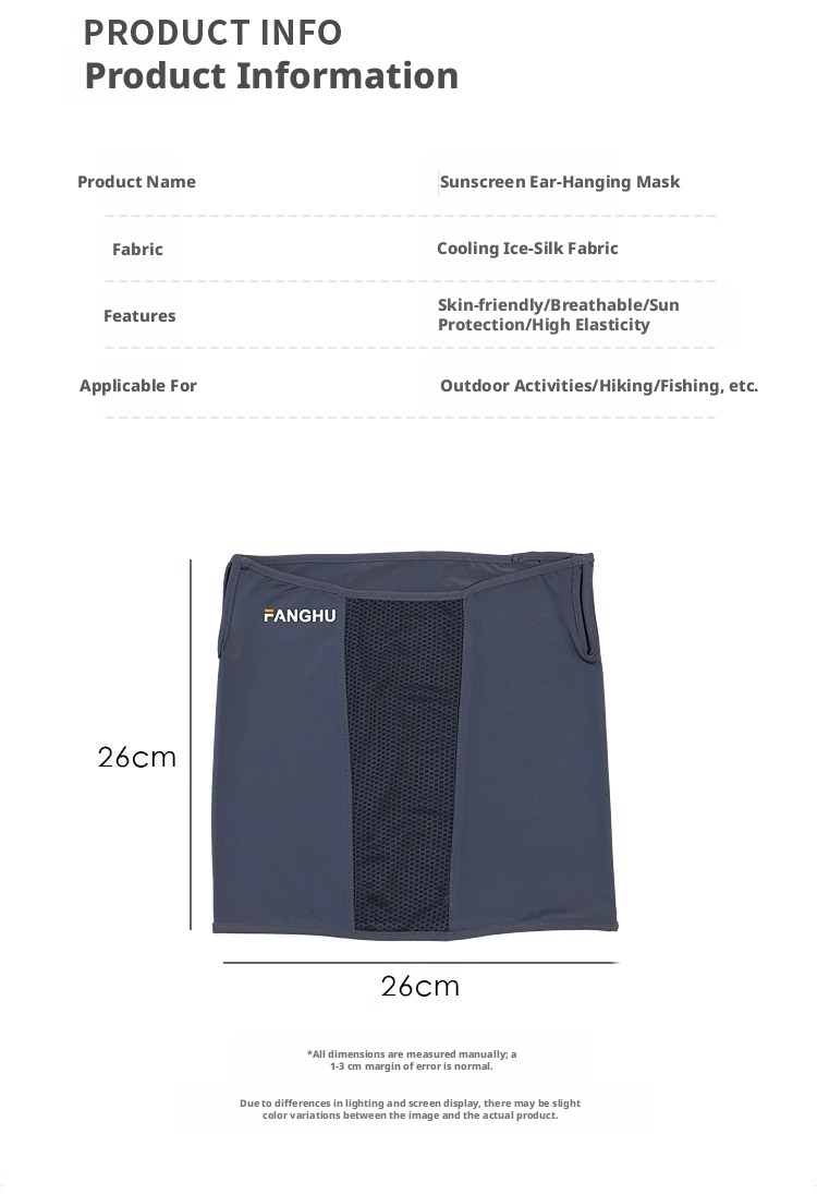 1 piece of summer ice silk ant – Fishing Mask Sun Protection recenzja i cena