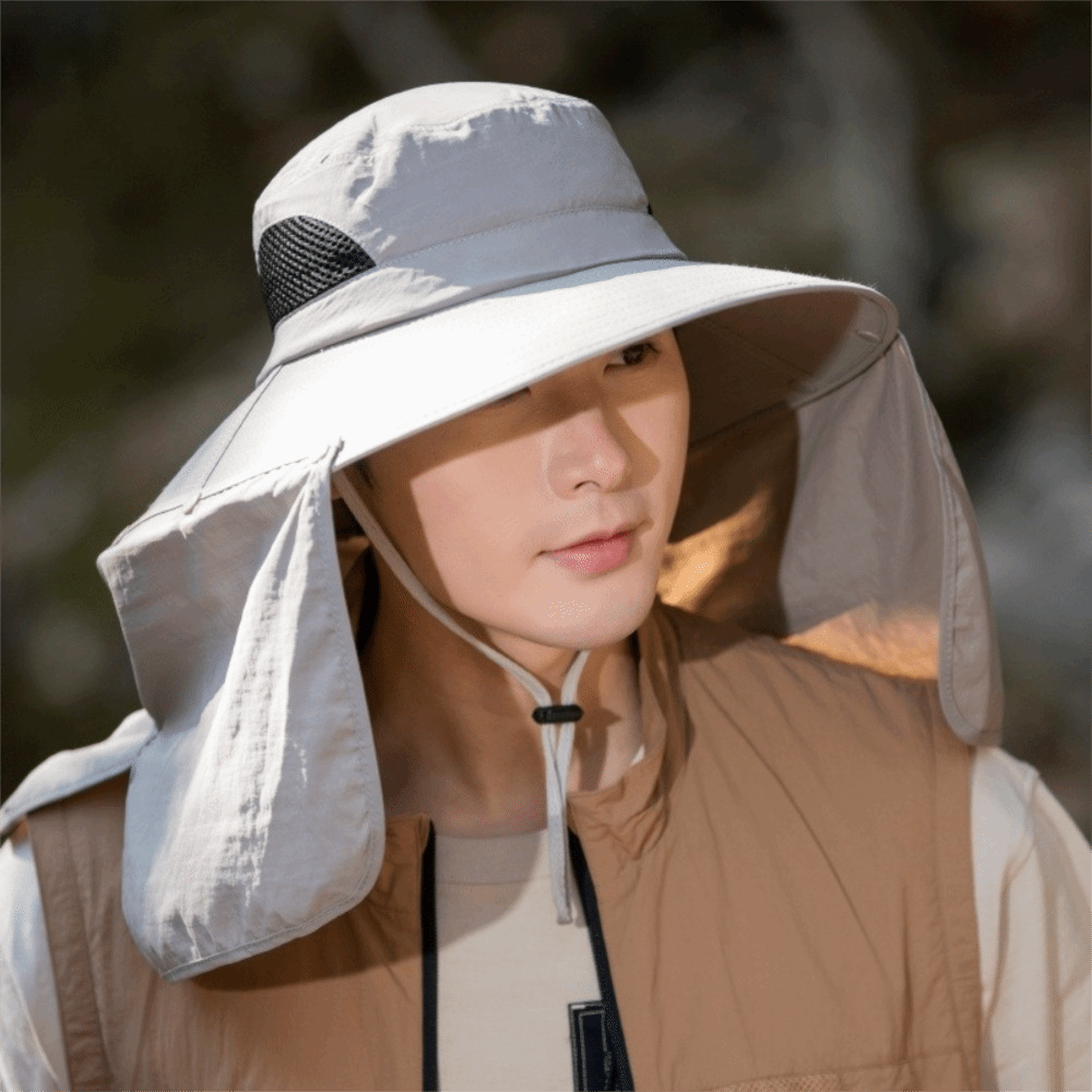 Fashion Cloth Men Sun Hat Big  – Fishing Hat recenzja i cena