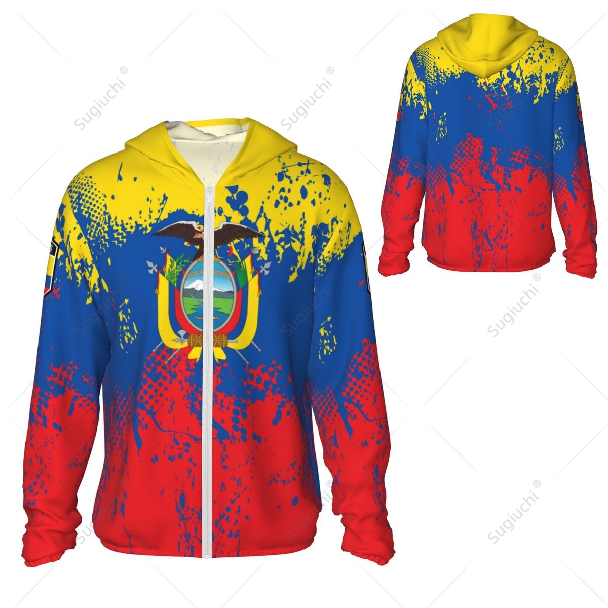 Ecuador Flag Sun Protection Ho – Fishing Hoodie recenzja i cena
