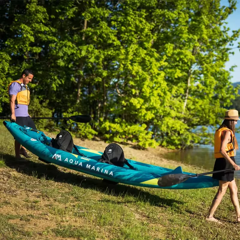 Canoe Kayak Inflatable Boat 1- – Fishing Bag Waterproof recenzja i cena