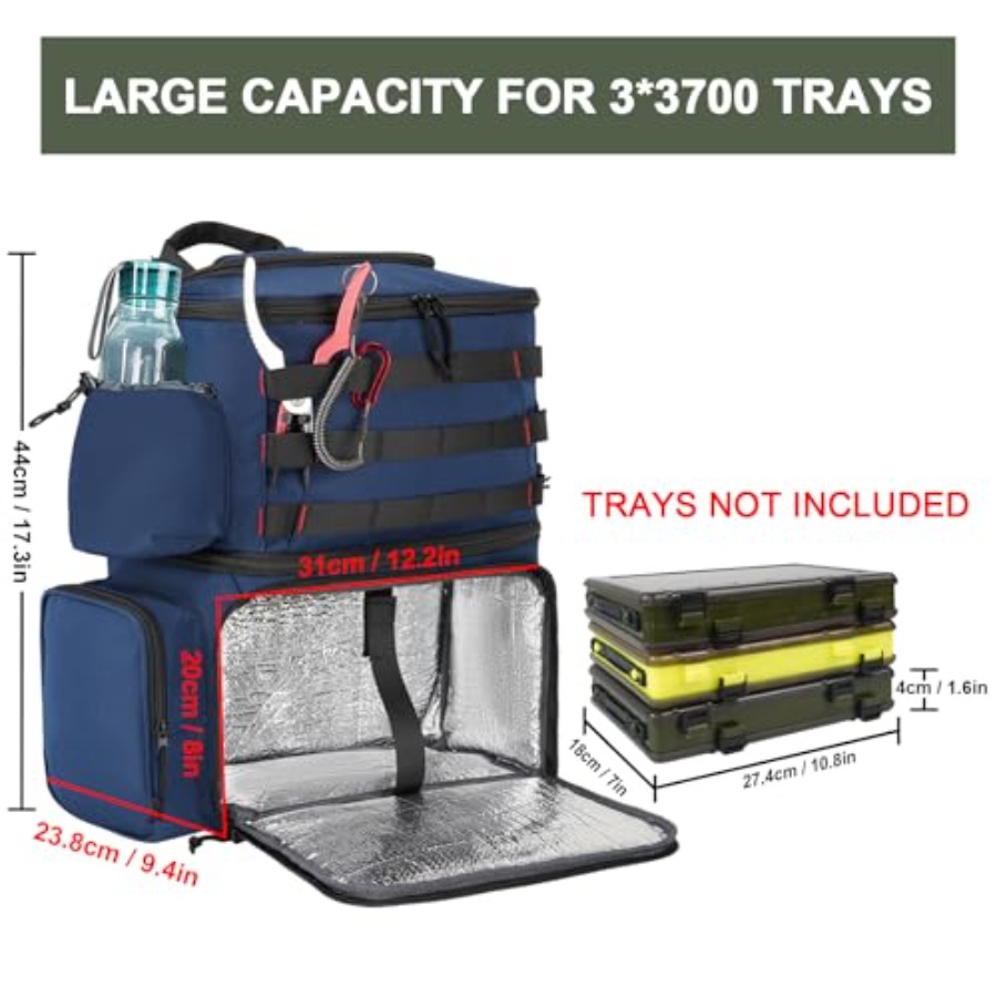 Fishing Backpack, Water Resist – Fishing Backpack recenzja i cena