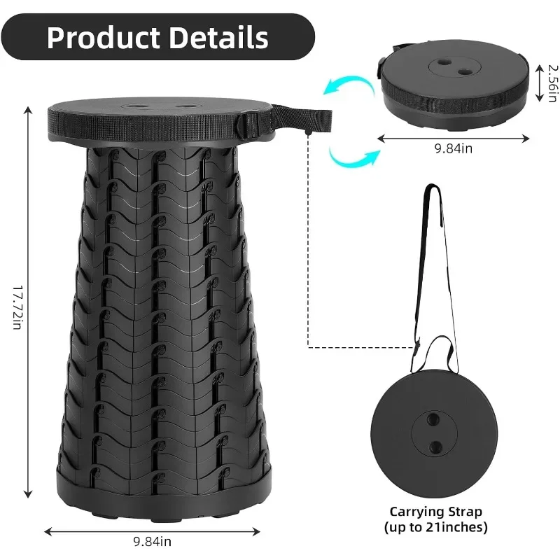 Collapsible Stool Portable Fol – Fishing Belt recenzja i cena