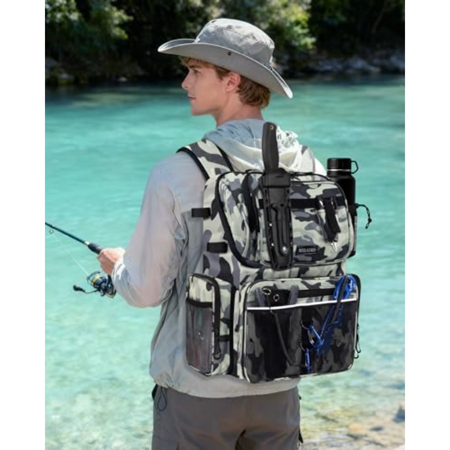 Fishing Backpack with Rod Hold – Fishing Backpack recenzja i cena