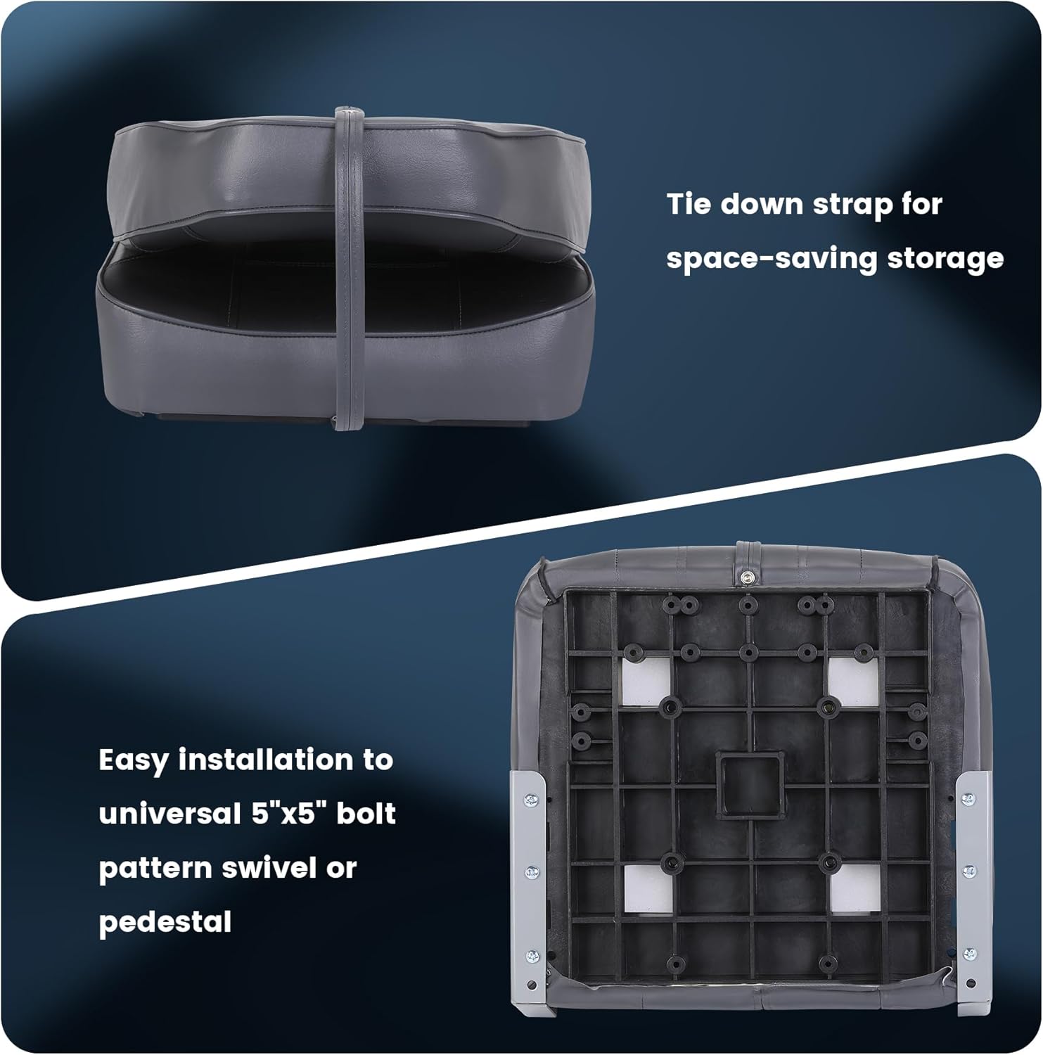 2 Pack Folding Boat Seats, Hig – Fishing Backpack recenzja i cena