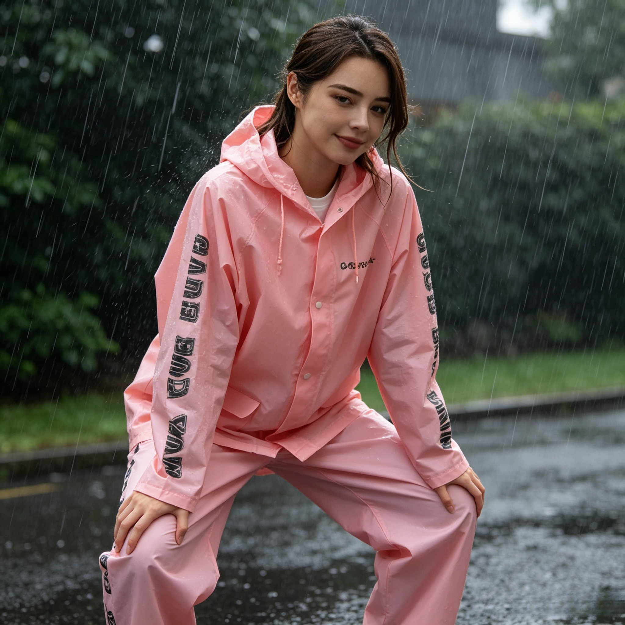 Packable Two Piece Waterproof  – Fishing Rain Suit recenzja i cena