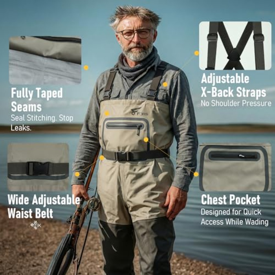 Fishing Chest Waders for Men a – Fishing Waders recenzja i cena