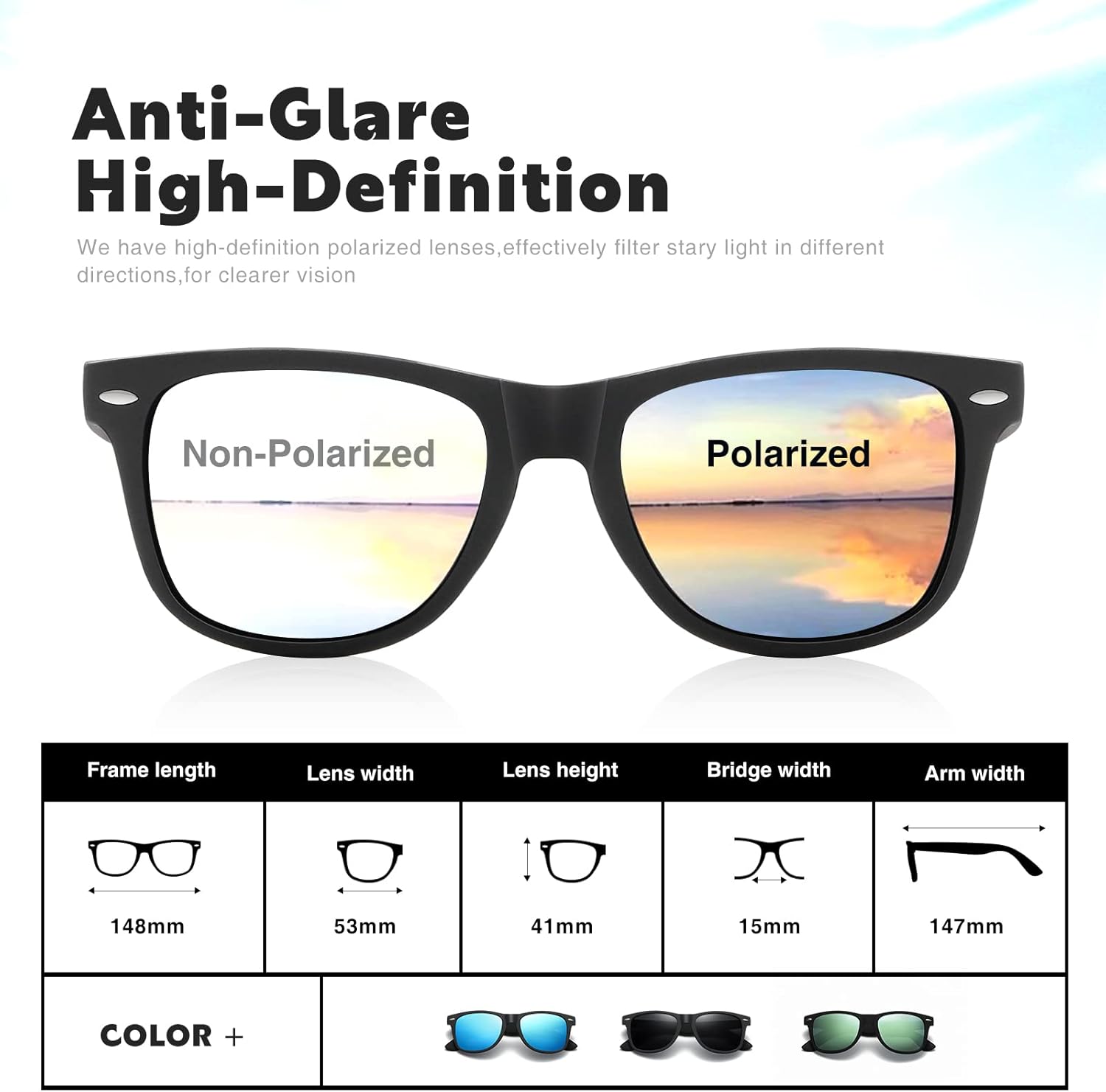 Unisex Polarized Sunglasses, R – Fishing Sunglasses Polarized recenzja i cena
