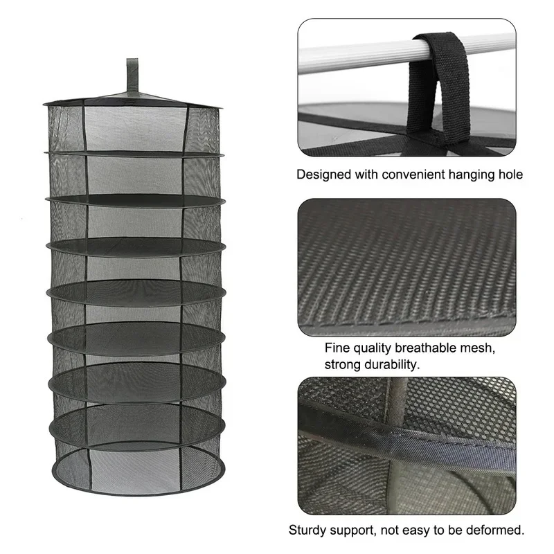 Herb Drying Net 4/6/8 Layers F – Fishing Bag Waterproof recenzja i cena