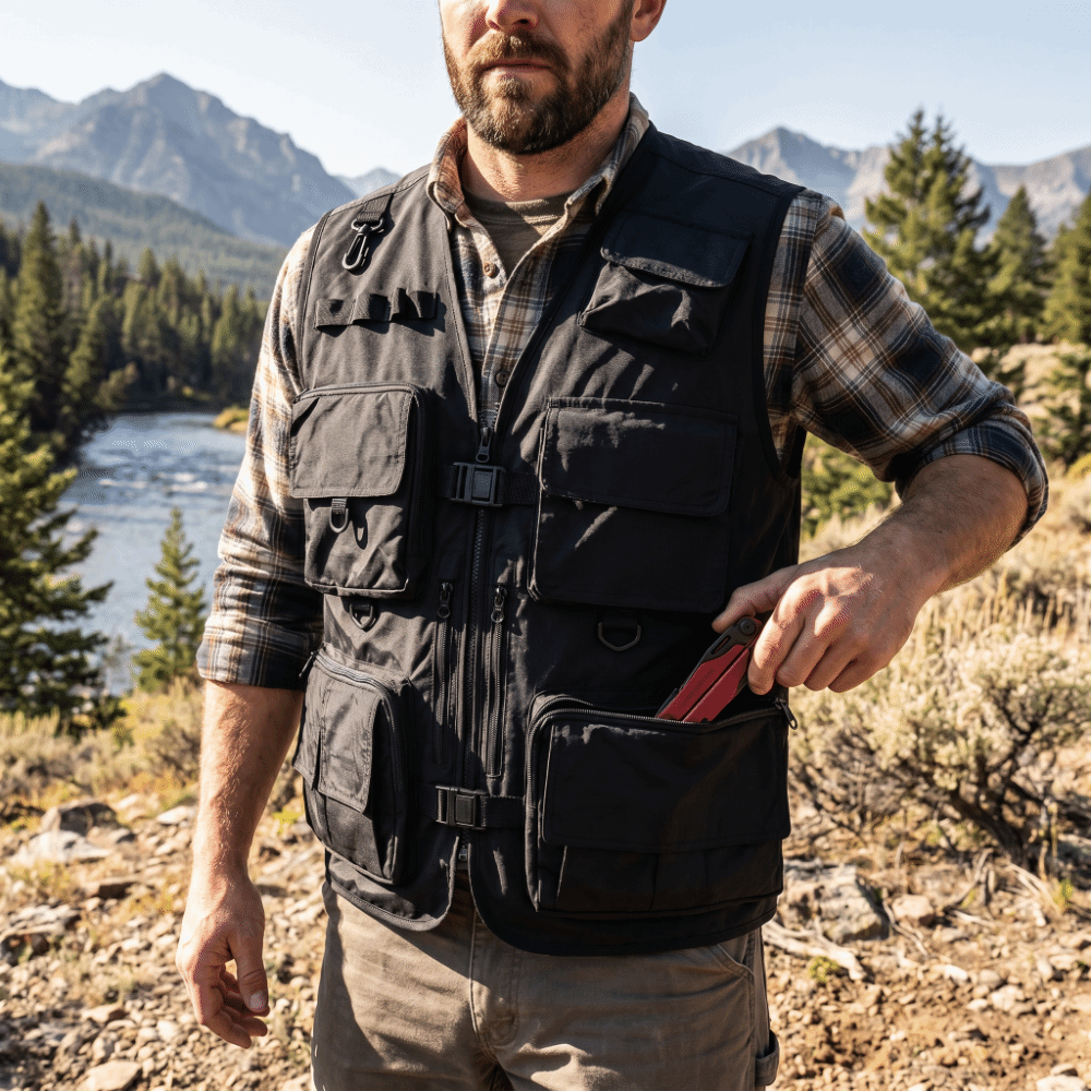 Casual Waterproof Fishing Vest – Fishing Vest recenzja i cena
