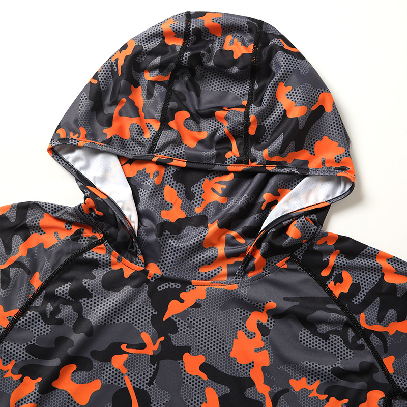 Camouflage Fishing T-shirt wit – Fishing Shirt Uv Protection recenzja i cena