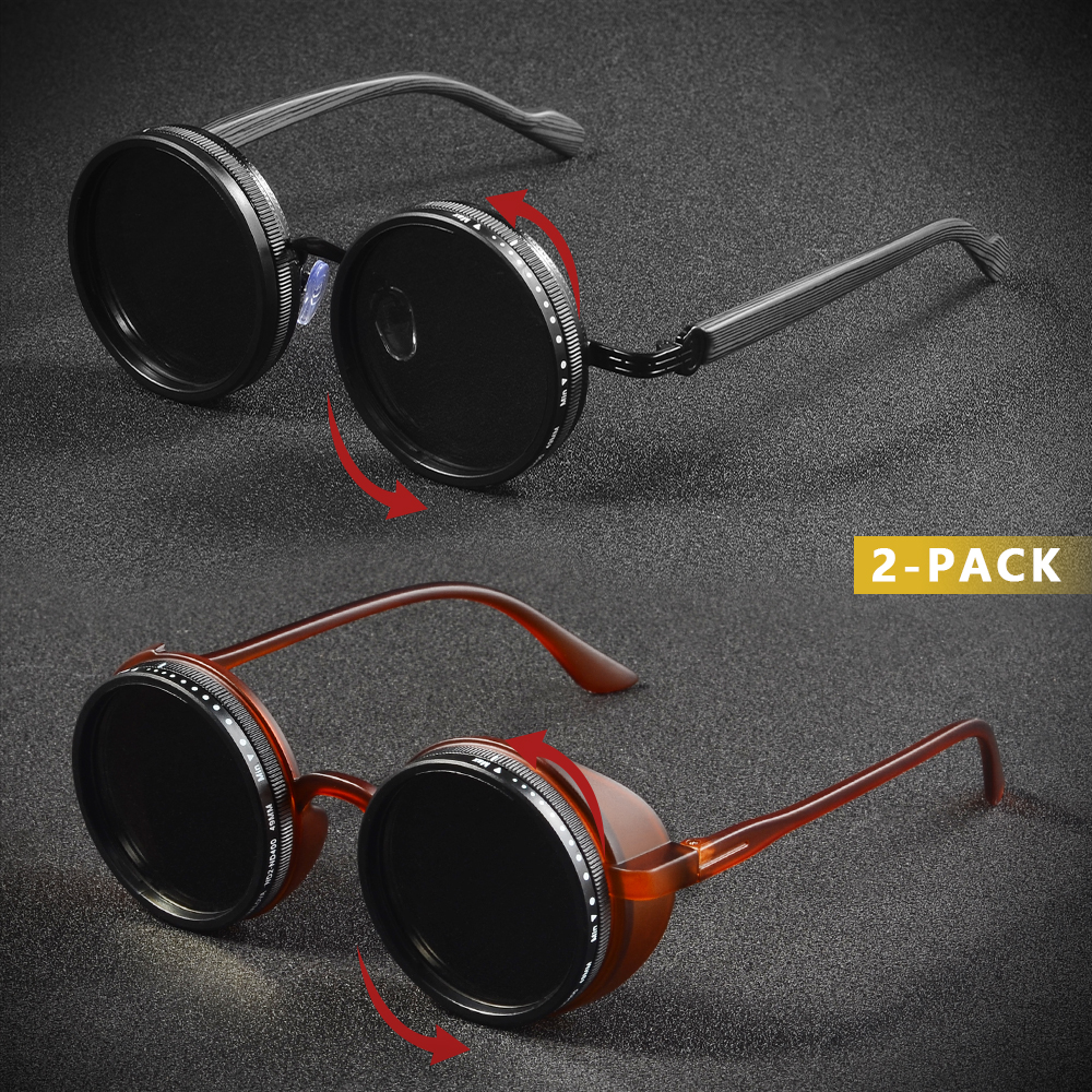 CRIXALIS 2Pcs Polarized Steam  – Fishing Sunglasses Polarized recenzja i cena