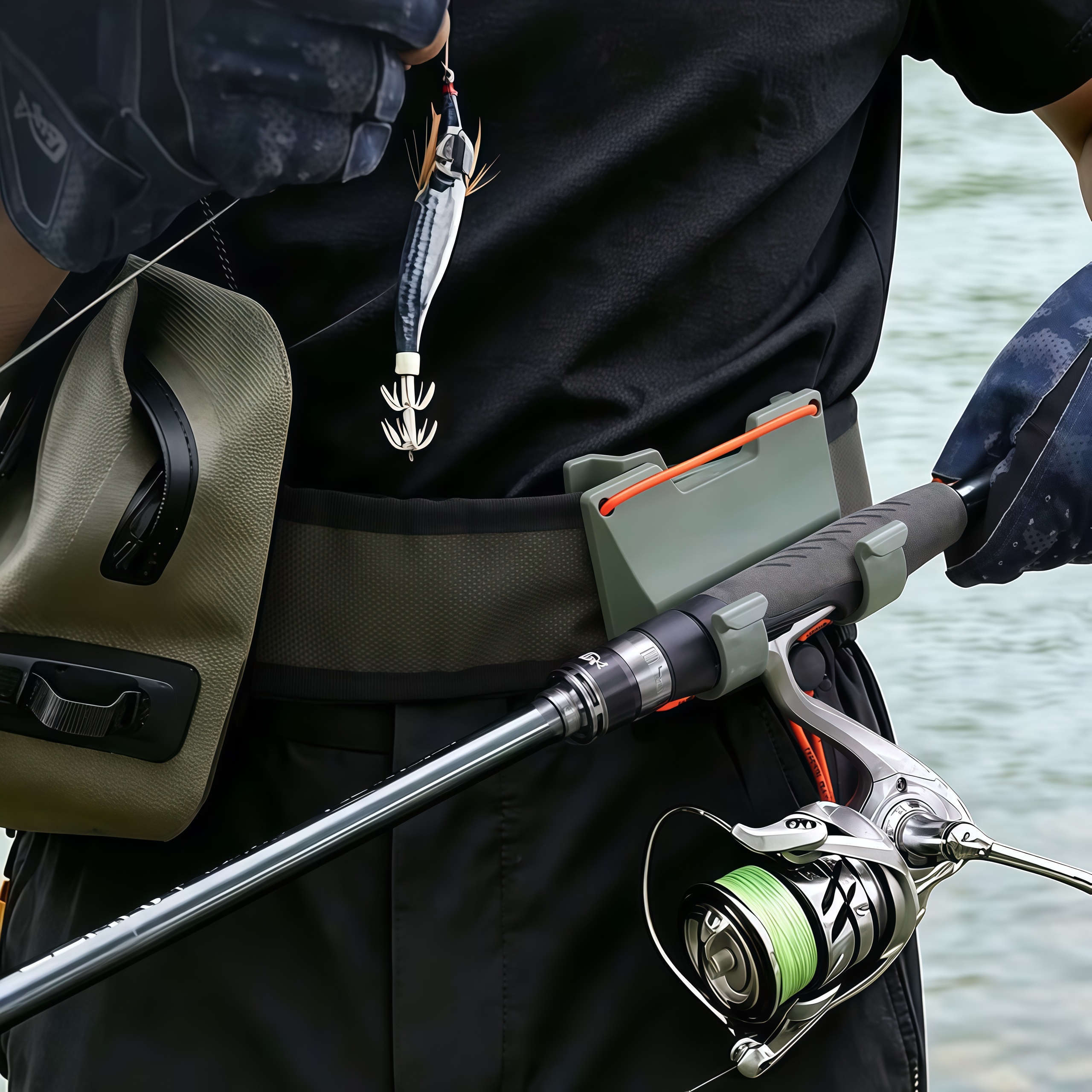 DEUKIO Outdoor Belt Clip Rod H – Fishing Belt recenzja i cena