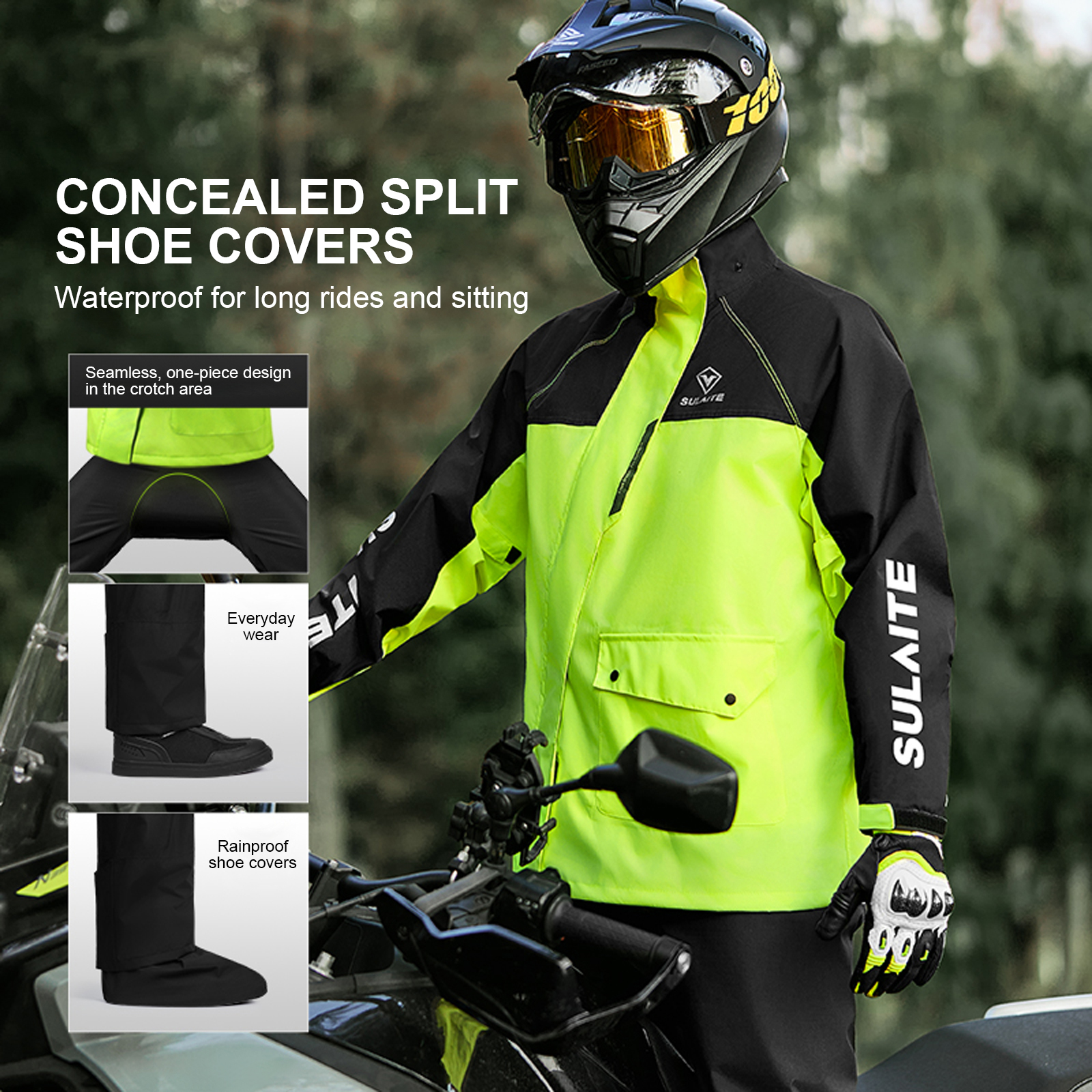Motorcycle Rain Suit for Men & – Fishing Rain Suit recenzja i cena