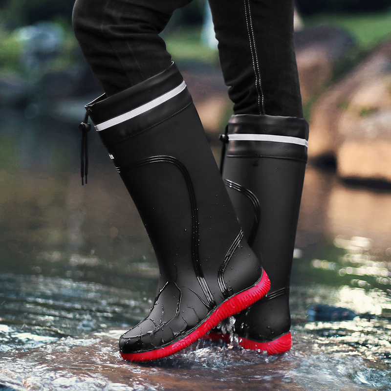 YUYIN High-top Men's Rubber Bo – Fishing Boots recenzja i cena