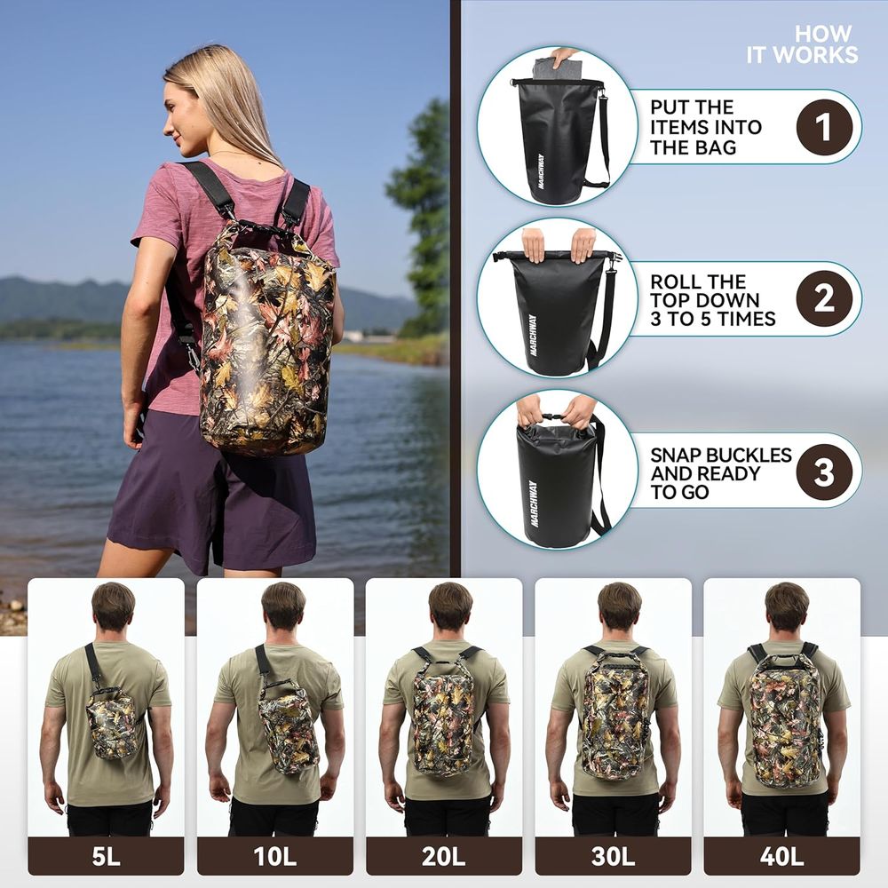 Floating Waterproof Dry Bag Ba – Fishing Backpack recenzja i cena