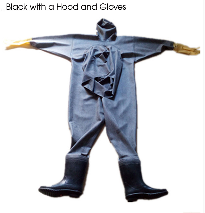 1mm Men Women Rubber Wader Sui – Fishing Rain Suit recenzja i cena