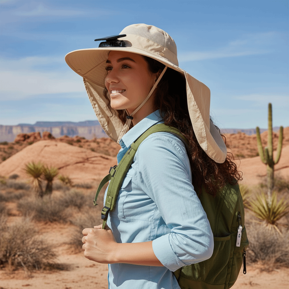 Gift UPF50+ Solar Fan Hat Wate – Fishing Hat recenzja i cena
