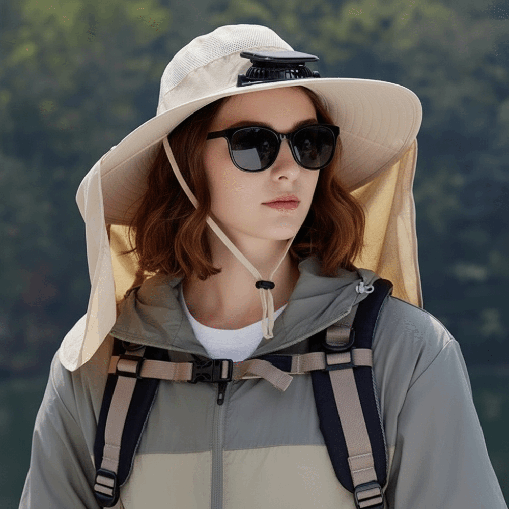 Gift UPF50+ Solar Fan Hat Wate – Fishing Hat recenzja i cena