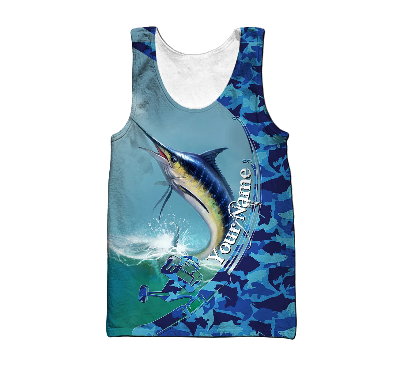 Custom name Mahi mahi fishing  – Fishing Vest recenzja i cena