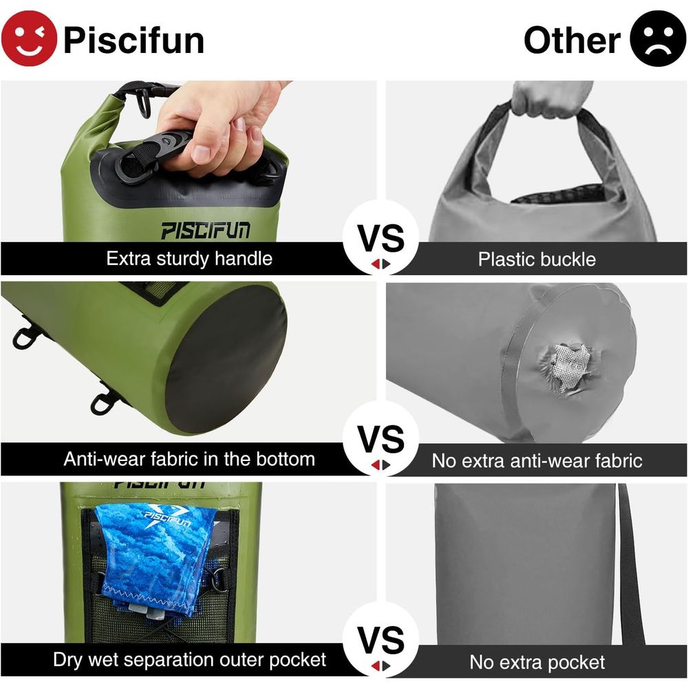 10-40L Waterproof Dry Bags for – Fishing Bag Waterproof recenzja i cena