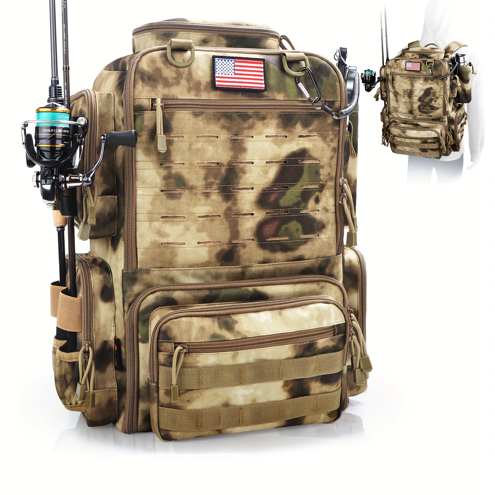 A Spacious 11.89gal Fishing Ba – Fishing Backpack recenzja i cena