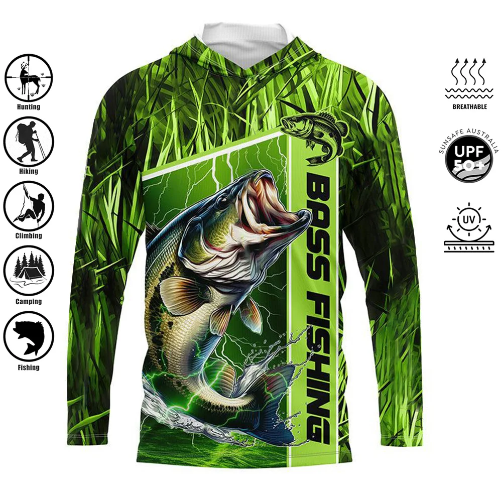 Fishing Shirt Men's Long Sleev – Fishing Shirt Uv Protection recenzja i cena