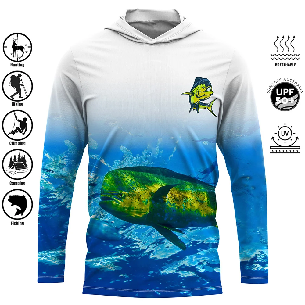 Fishing Shirt Men's Long Sleev – Fishing Shirt Uv Protection recenzja i cena
