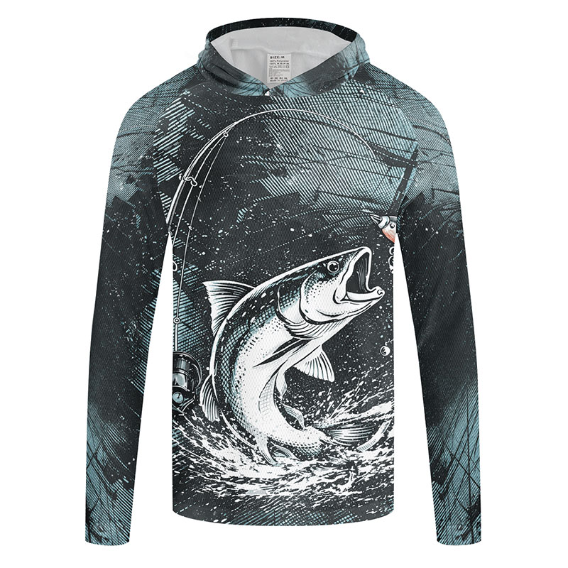 Fishing Shirt Hooded Men Quick – Fishing Hoodie recenzja i cena