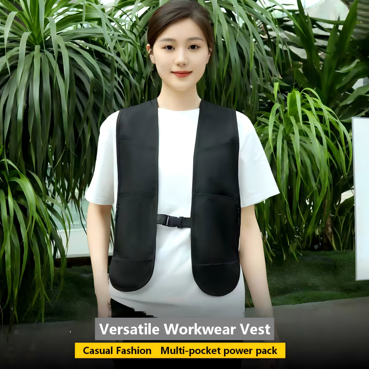 Zipper type work vest super li – Fishing Vest recenzja i cena